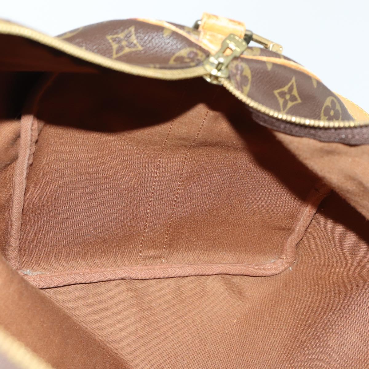 LOUIS VUITTON Monogram Keepall Bandouliere 50 Boston Bag M41416 LV Auth 160070