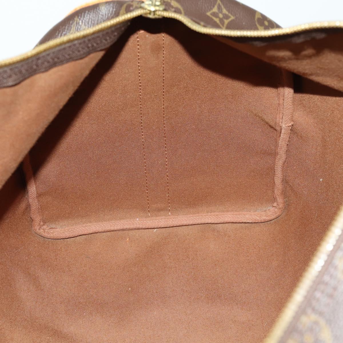 LOUIS VUITTON Monogram Keepall Bandouliere 50 Boston Bag M41416 LV Auth 160070