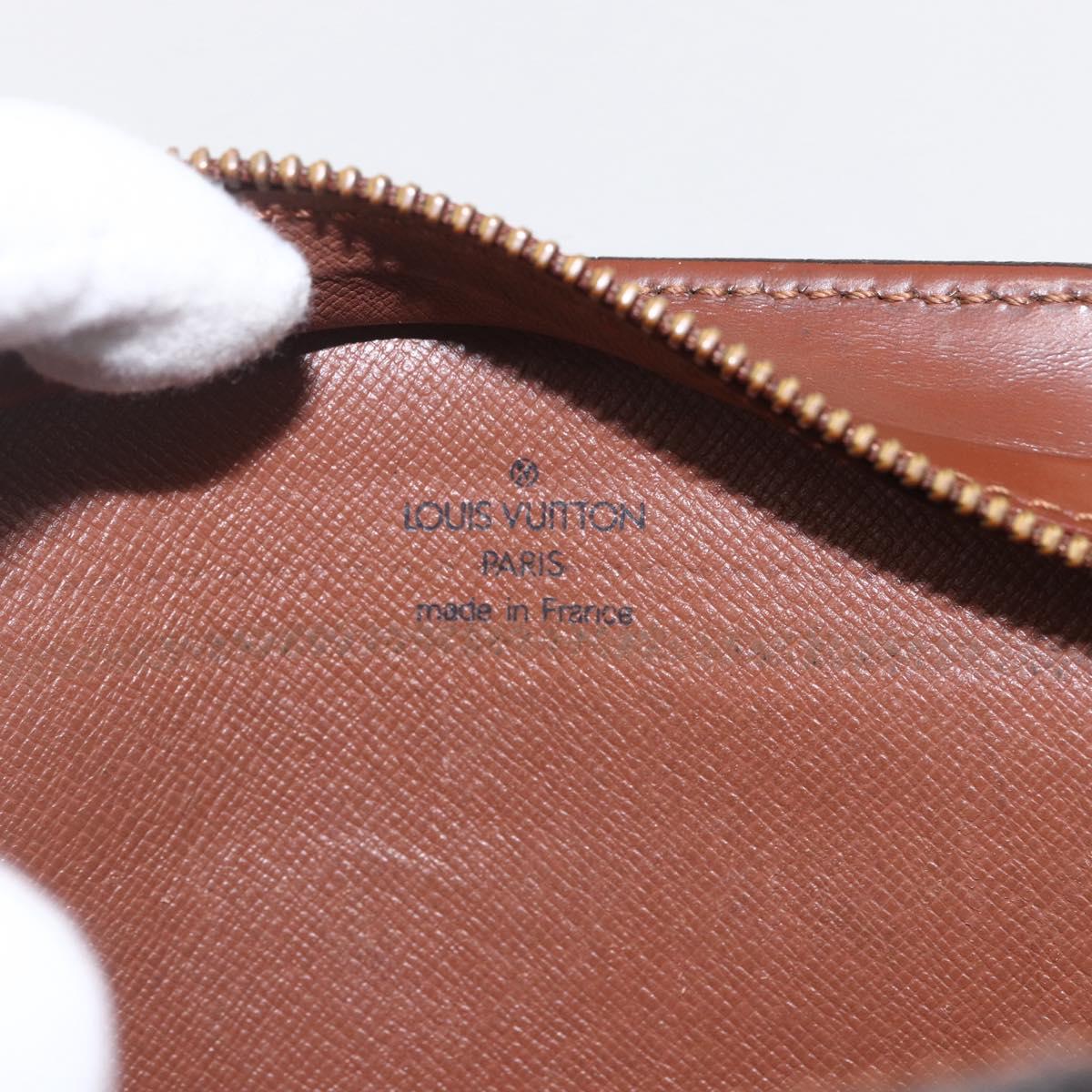 LOUIS VUITTON Monogram Pochette Homme Clutch Bag M51795 LV Auth 160077