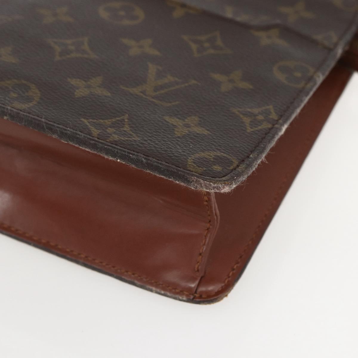 LOUIS VUITTON Monogram Pochette Homme Clutch Bag M51795 LV Auth 160077