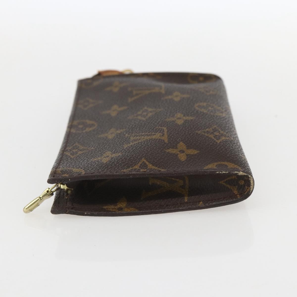 LOUIS VUITTON Monogram Bucket PM Accessory Pouch LV Auth 160083