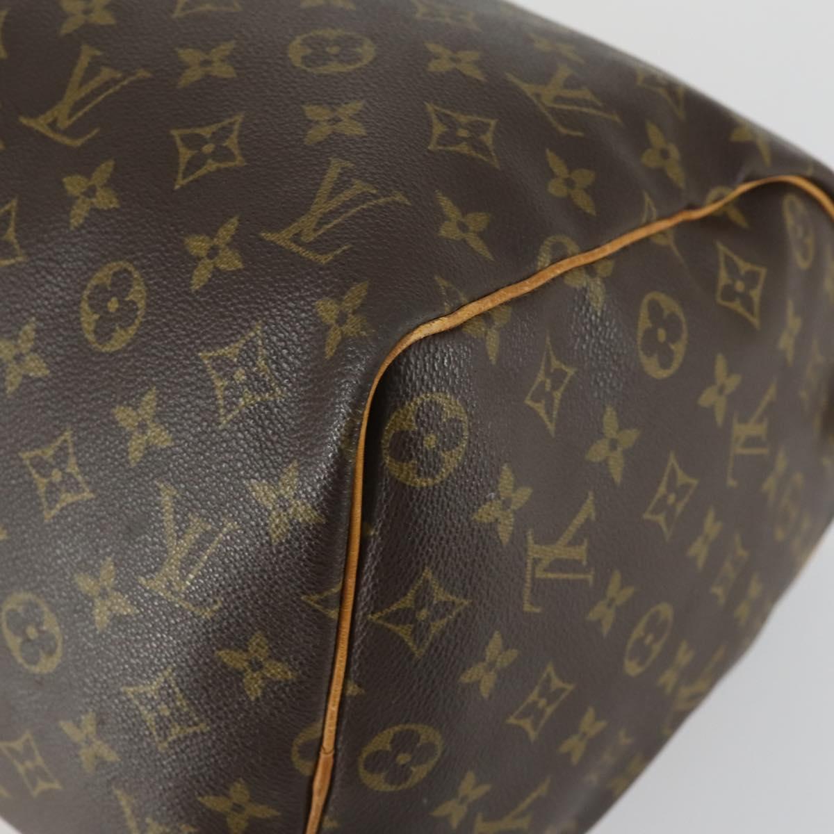 LOUIS VUITTON Monogram Keepall 45 Boston Bag M41428 LV Auth 160109