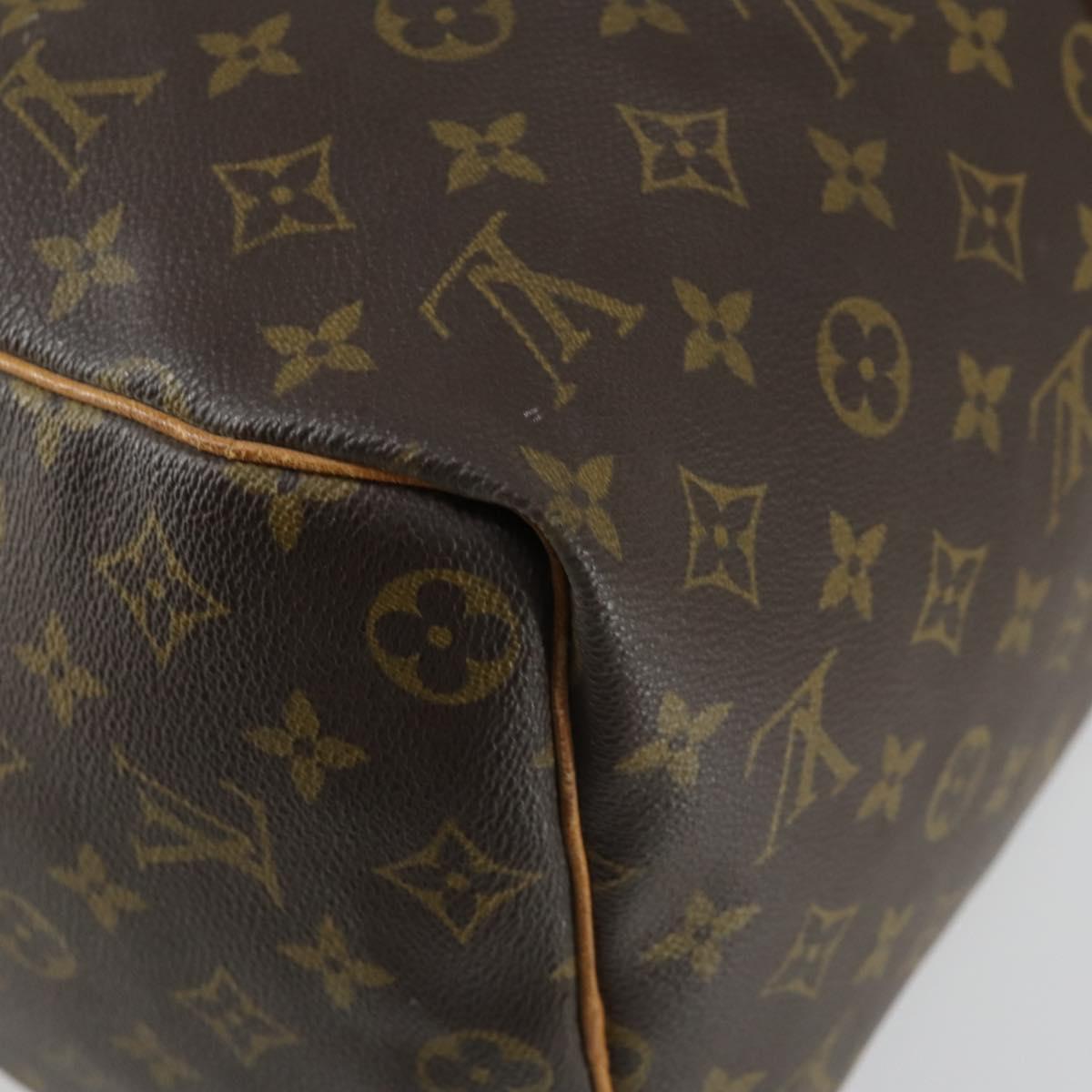 LOUIS VUITTON Monogram Keepall 45 Boston Bag M41428 LV Auth 160109