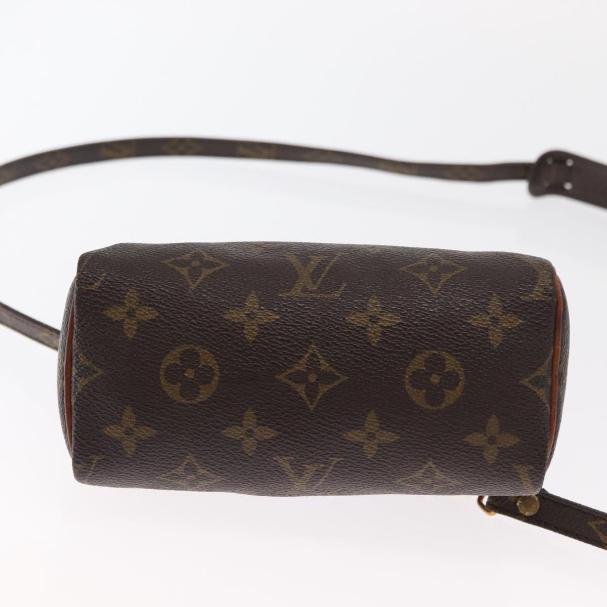 LOUIS VUITTON Monogram Mini Speedy Hand Bag M41534 LV Auth 160115