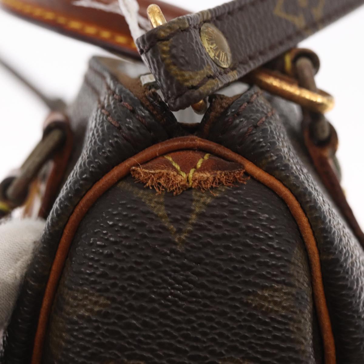 LOUIS VUITTON Monogram Mini Speedy Hand Bag M41534 LV Auth 160115