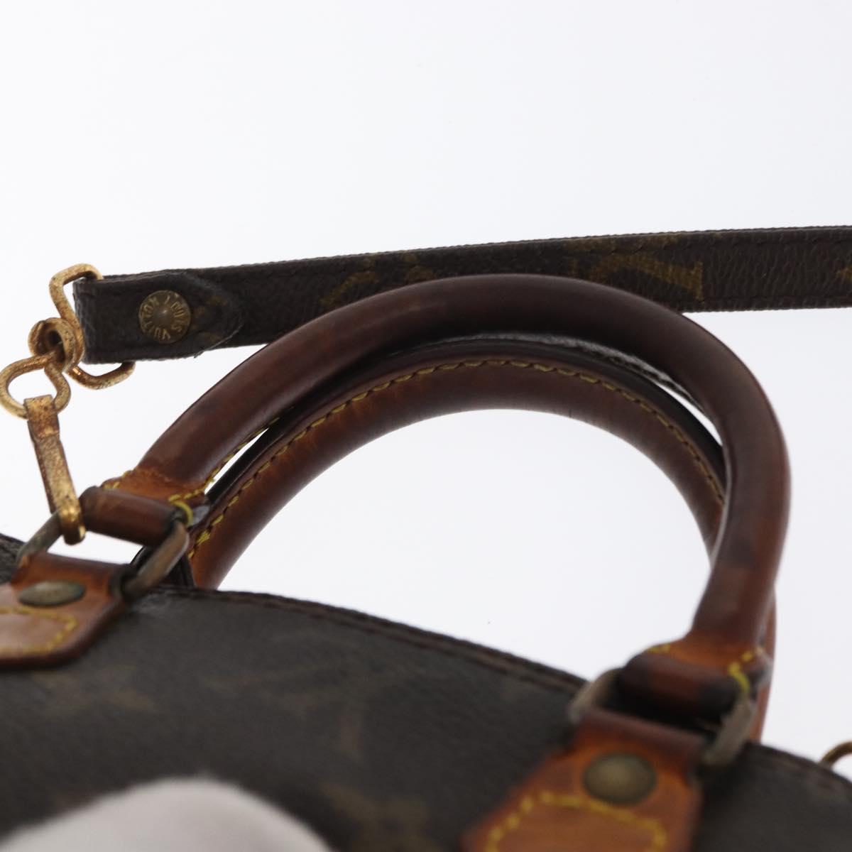 LOUIS VUITTON Monogram Mini Speedy Hand Bag M41534 LV Auth 160115