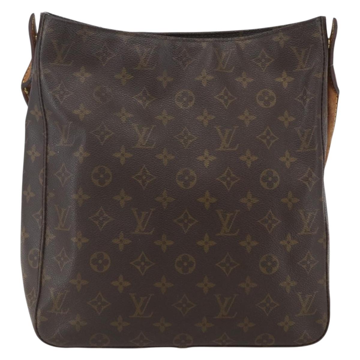 LOUIS VUITTON Monogram Looping GM Shoulder Bag M51145 LV Auth 160117