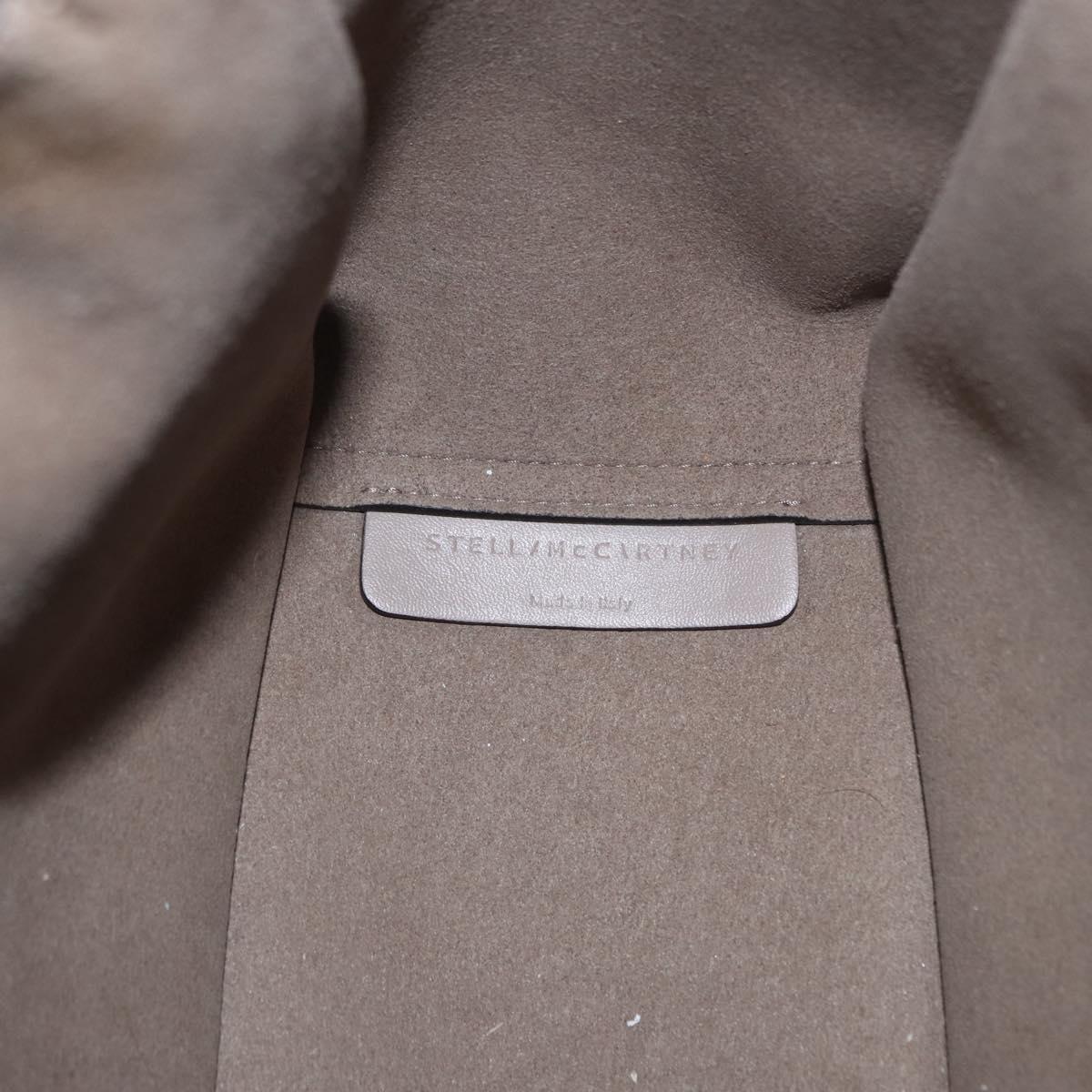 Stella MacCartney Hand Bag polyester Beige Auth 160134