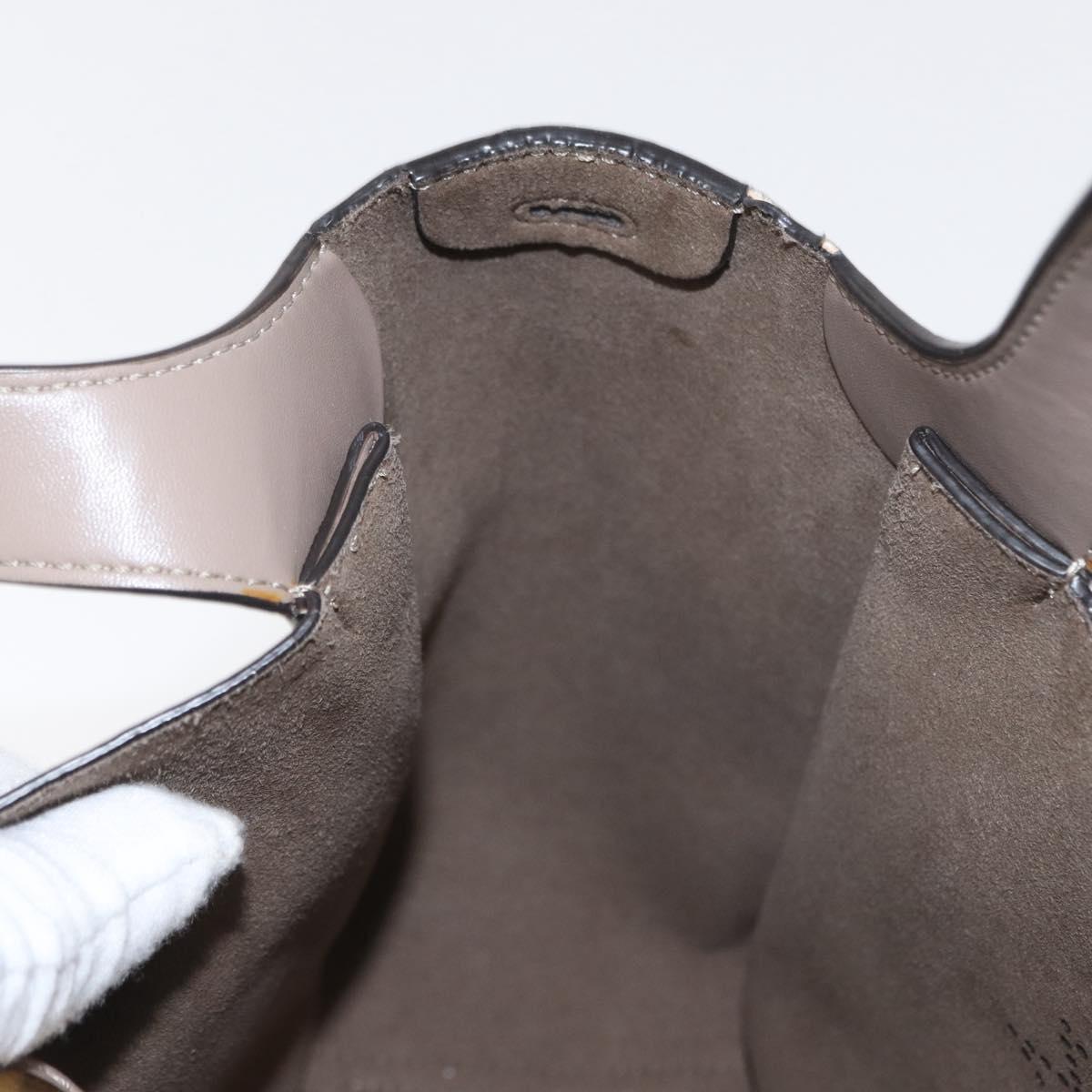 Stella MacCartney Hand Bag polyester Beige Auth 160134