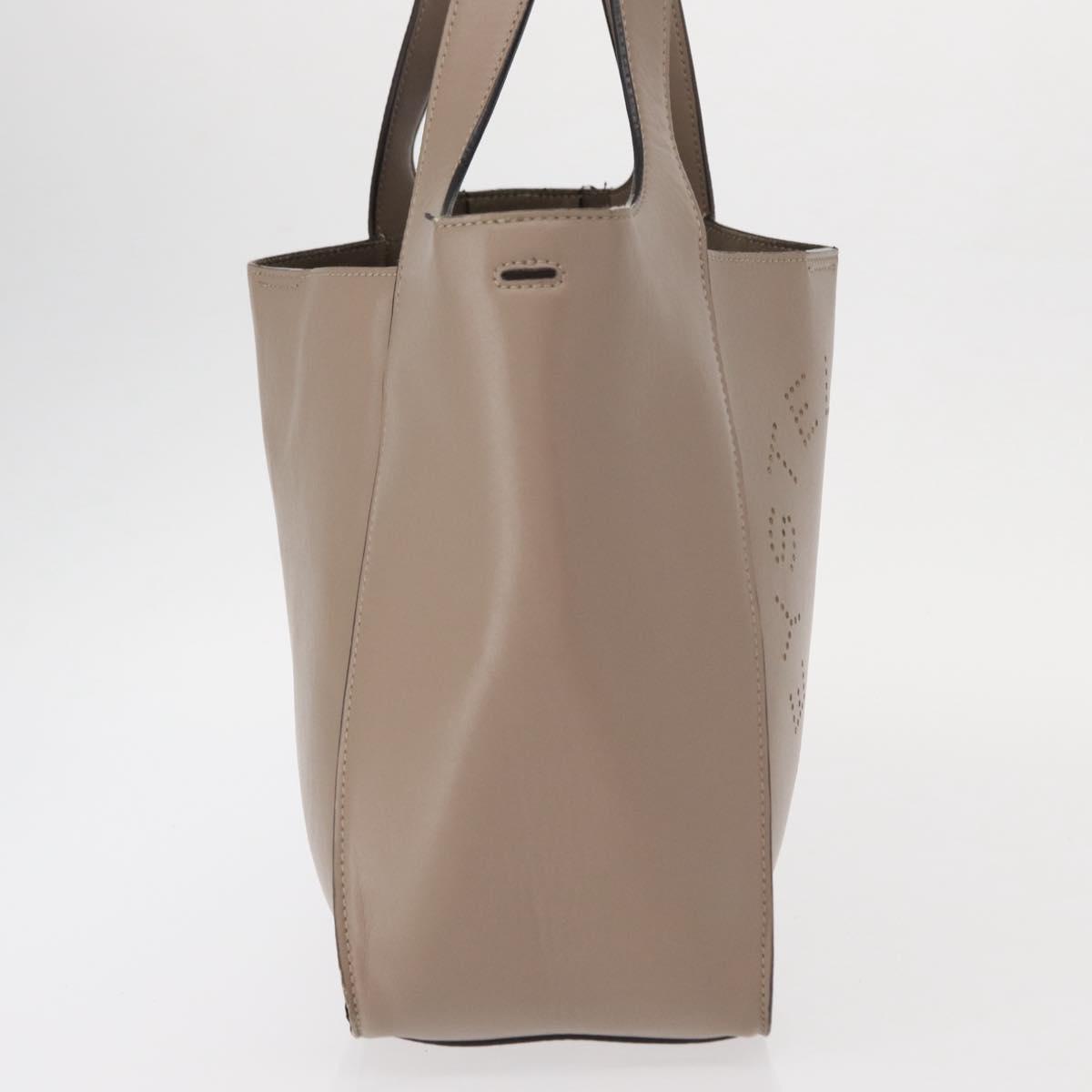 Stella MacCartney Hand Bag polyester Beige Auth 160134