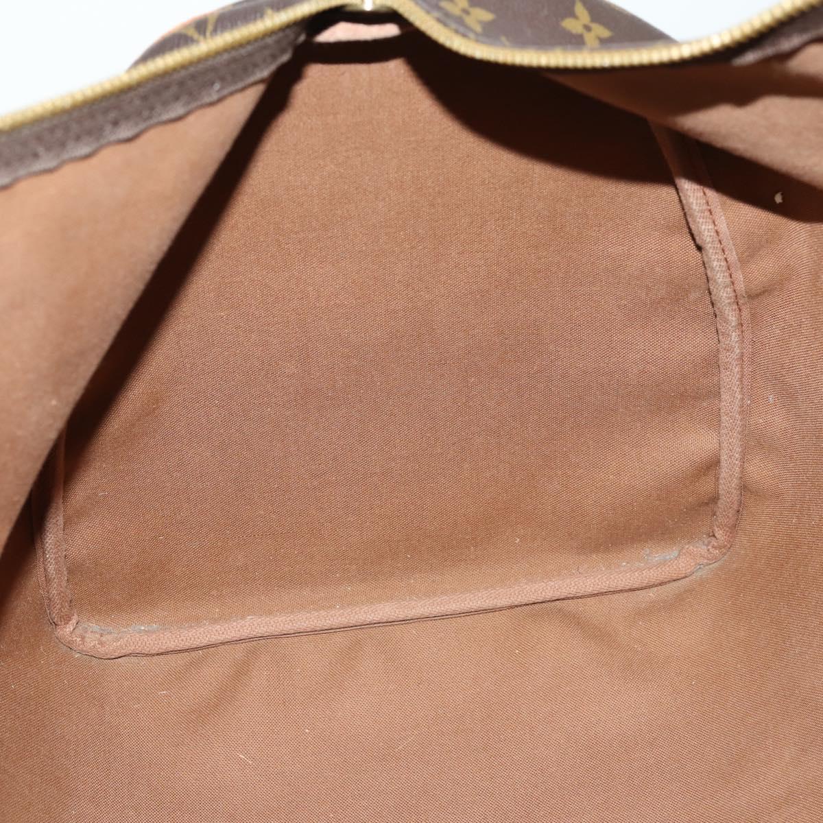 LOUIS VUITTON Monogram Keepall 55 Boston Bag M41424 LV Auth 160147