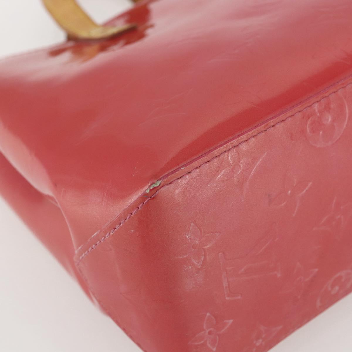 LOUIS VUITTON Monogram Vernis Reade PM Hand Bag Fran Boise M9132F LV Auth 160162