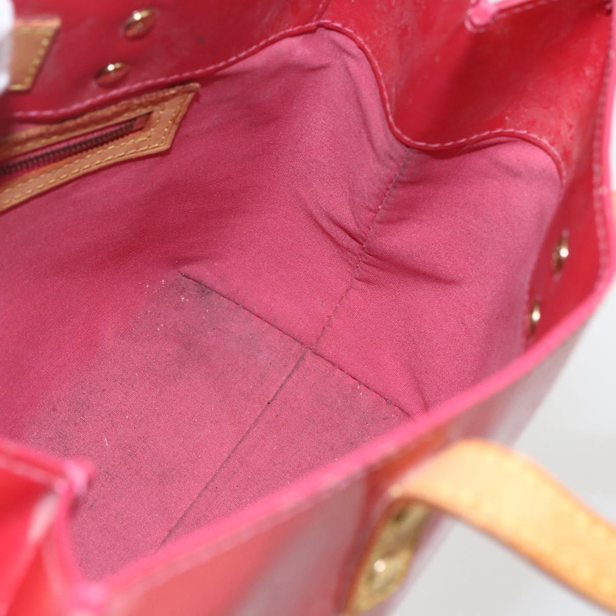 LOUIS VUITTON Monogram Vernis Reade PM Hand Bag Fran Boise M9132F LV Auth 160162