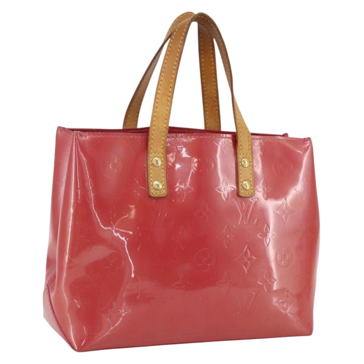 LOUIS VUITTON Monogram Vernis Reade PM Hand Bag Fran Boise M9132F LV Auth 160162