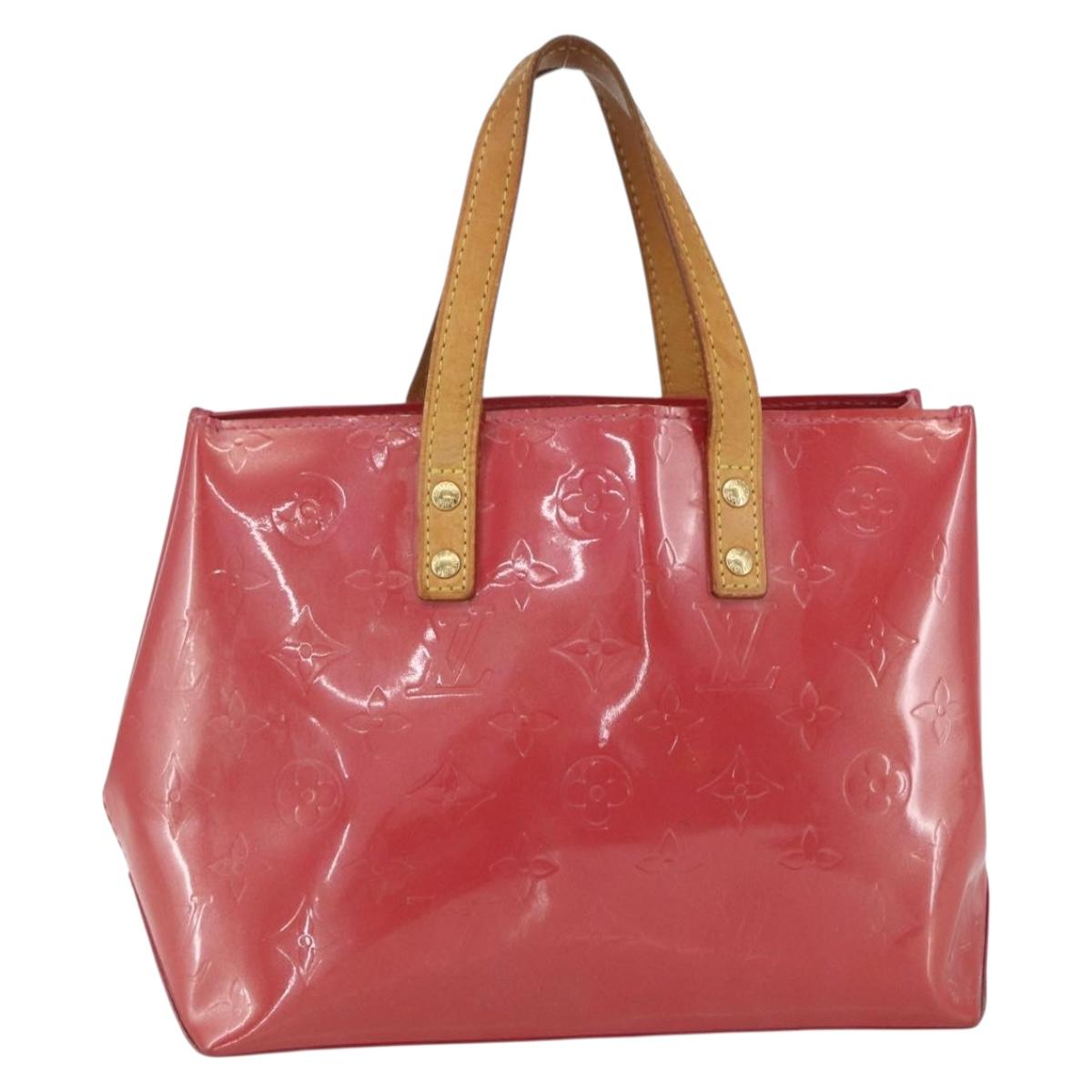 LOUIS VUITTON Monogram Vernis Reade PM Hand Bag Fran Boise M9132F LV Auth 160162