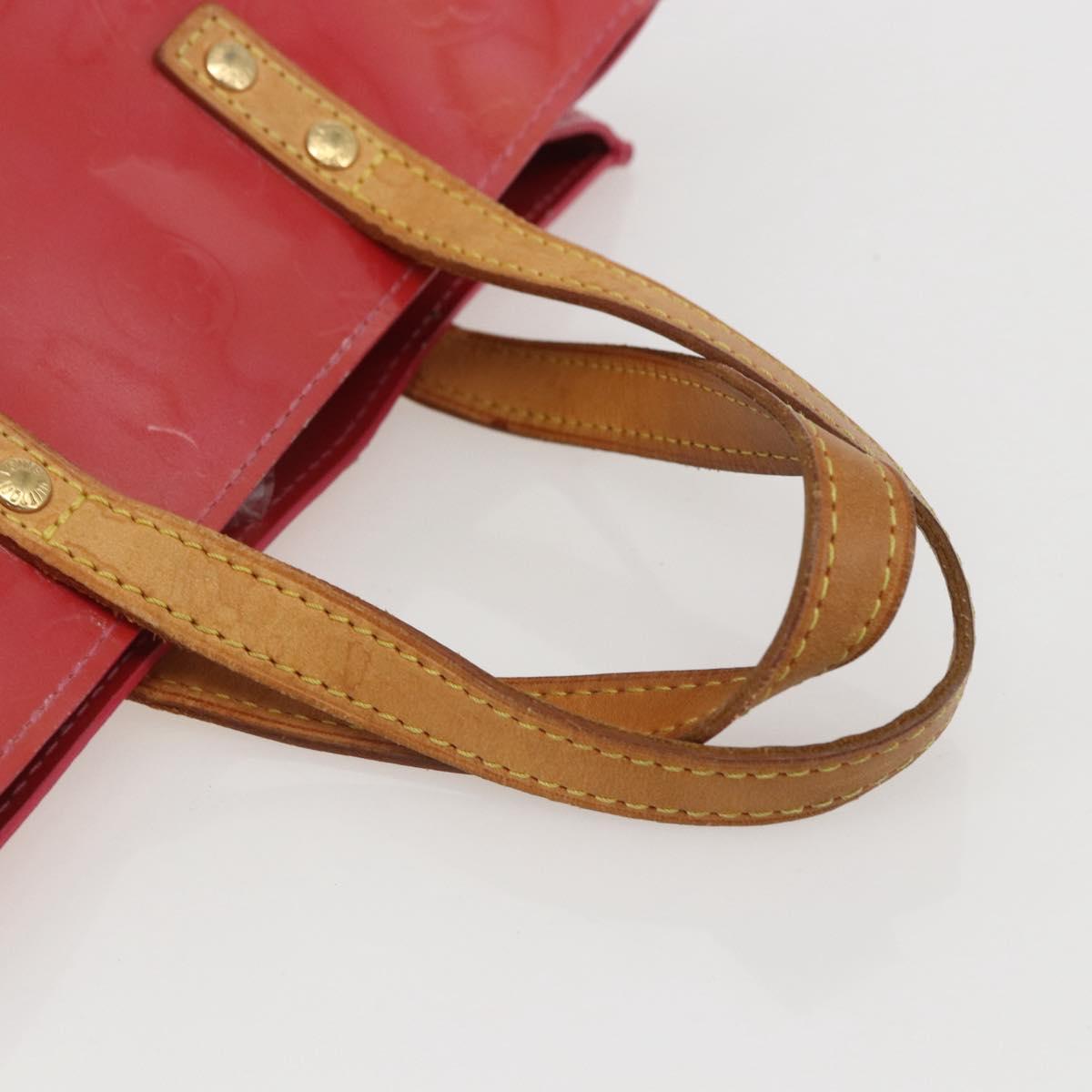 LOUIS VUITTON Monogram Vernis Reade PM Hand Bag Fran Boise M9132F LV Auth 160162