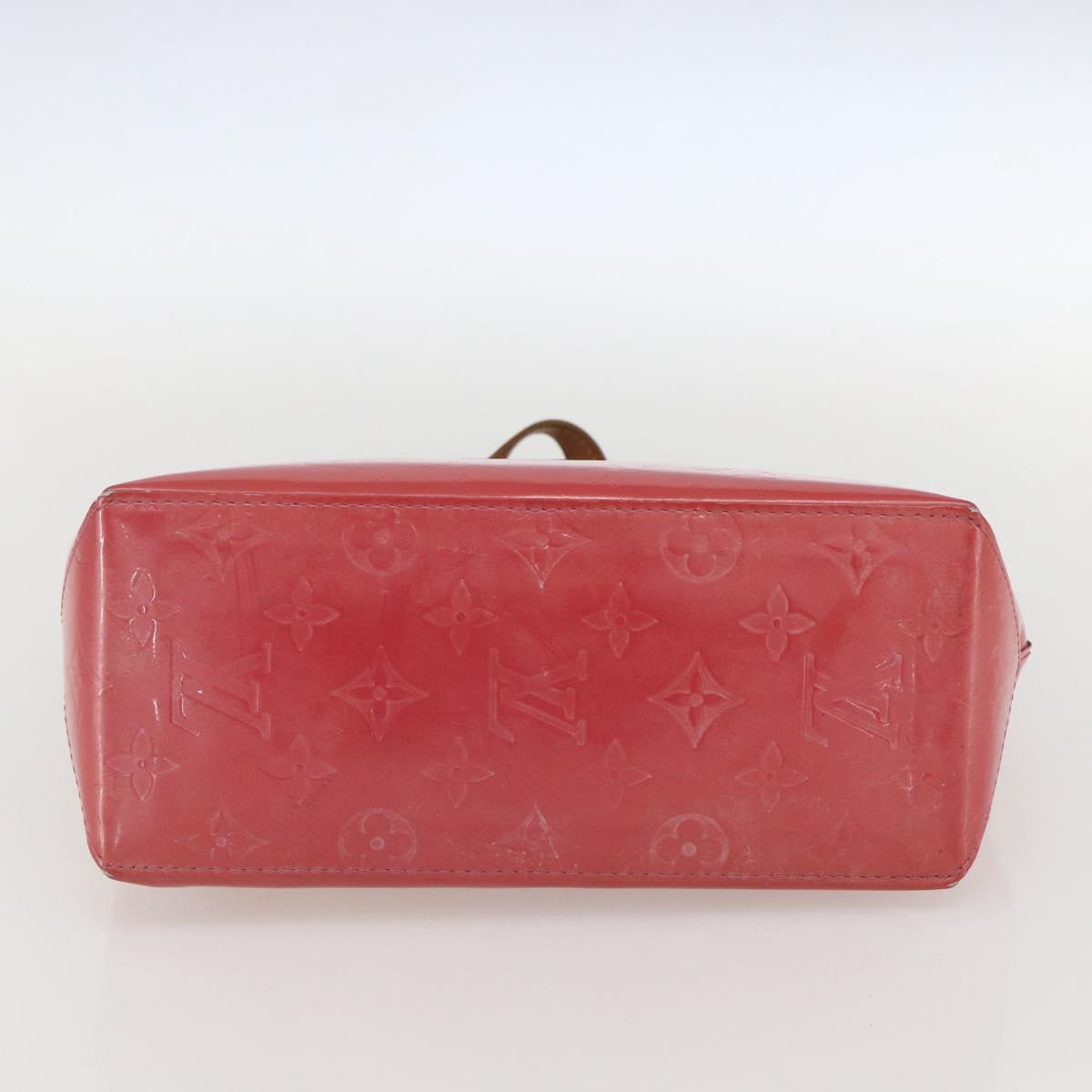 LOUIS VUITTON Monogram Vernis Reade PM Hand Bag Fran Boise M9132F LV Auth 160162