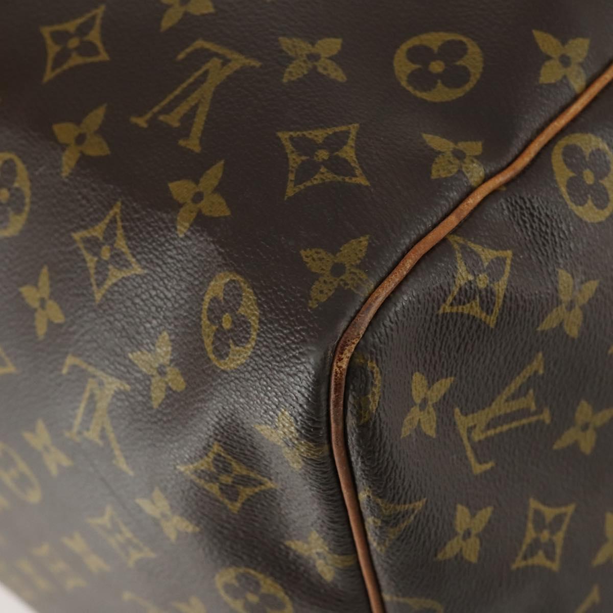 LOUIS VUITTON Monogram Keepall 60 Boston Bag M41422 LV Auth 160191