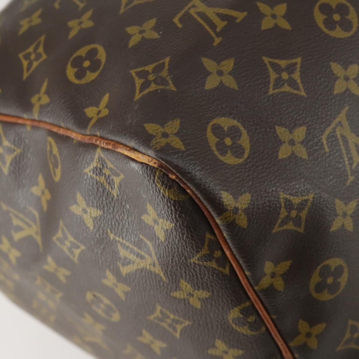 LOUIS VUITTON Monogram Keepall 60 Boston Bag M41422 LV Auth 160191