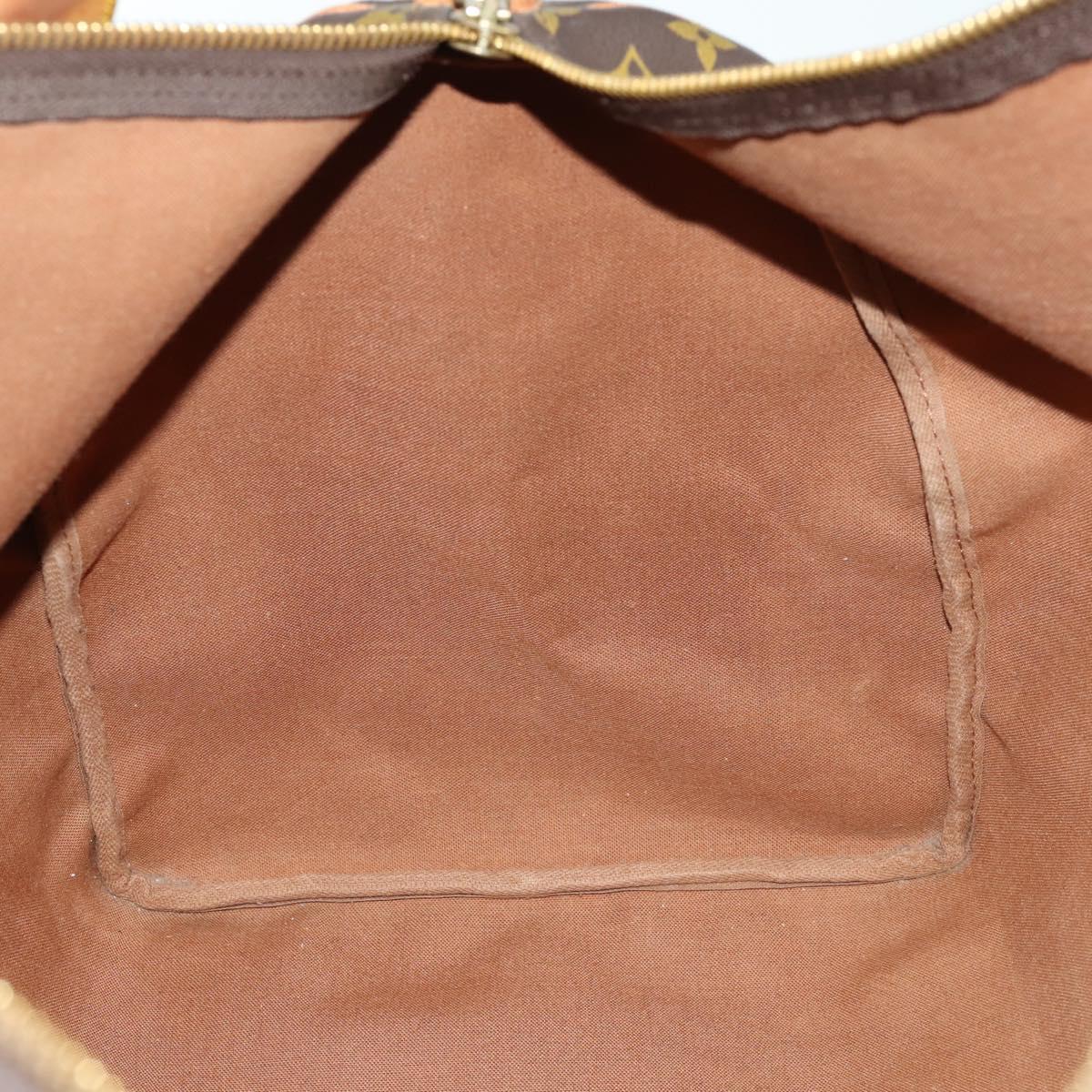 LOUIS VUITTON Monogram Keepall 60 Boston Bag M41422 LV Auth 160191