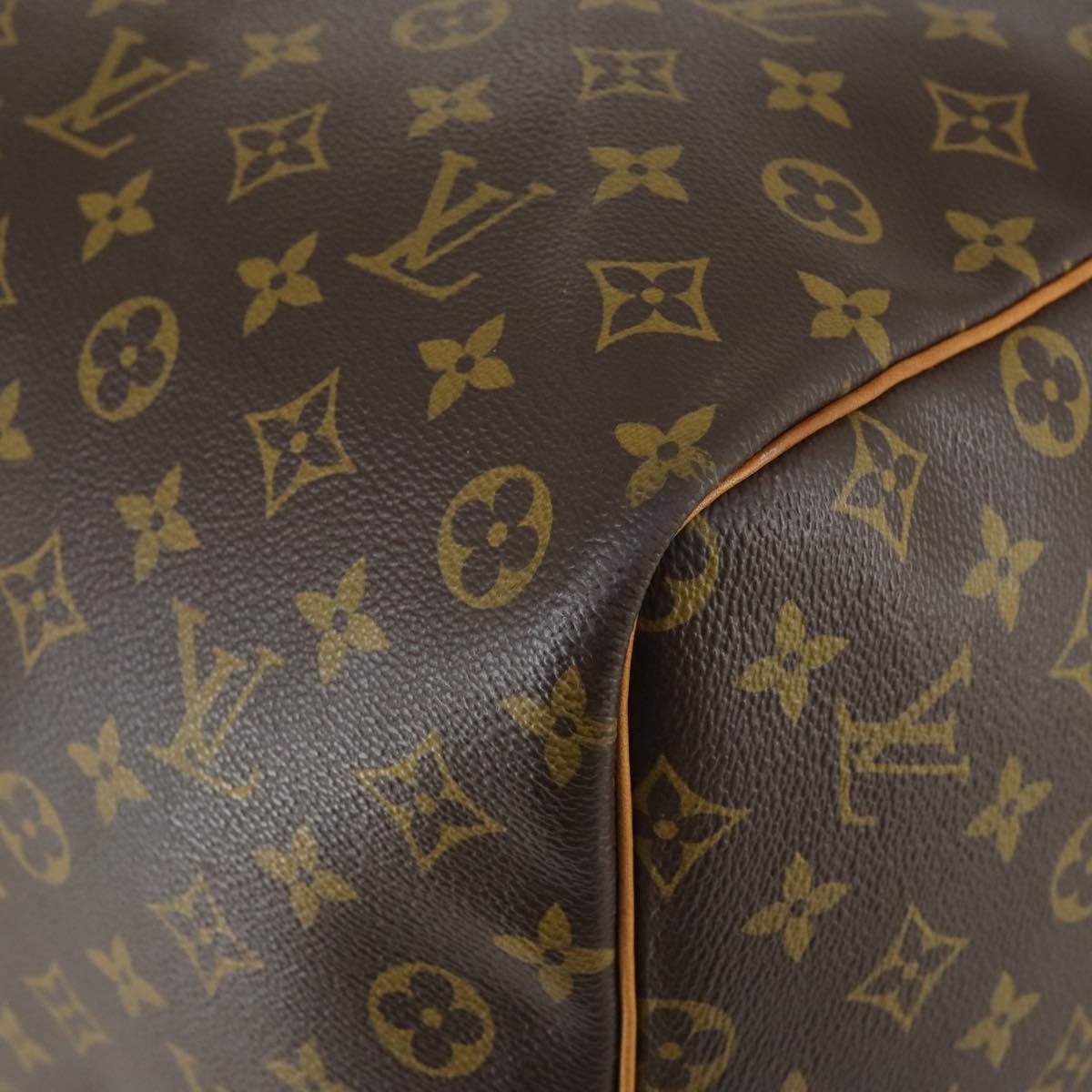 LOUIS VUITTON Monogram Keepall 60 Boston Bag M41422 LV Auth 160193
