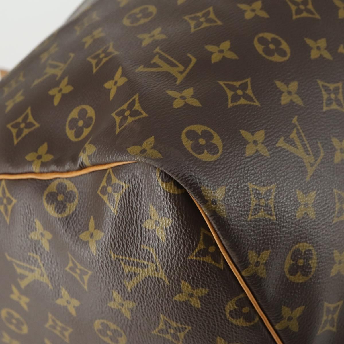 LOUIS VUITTON Monogram Keepall 60 Boston Bag M41422 LV Auth 160193