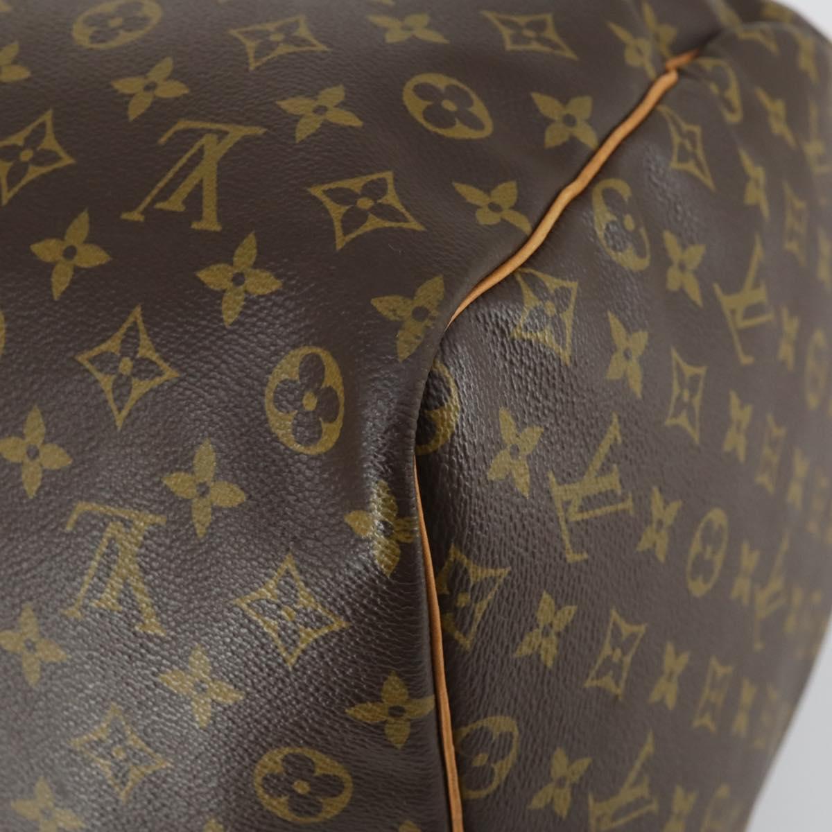 LOUIS VUITTON Monogram Keepall 60 Boston Bag M41422 LV Auth 160193