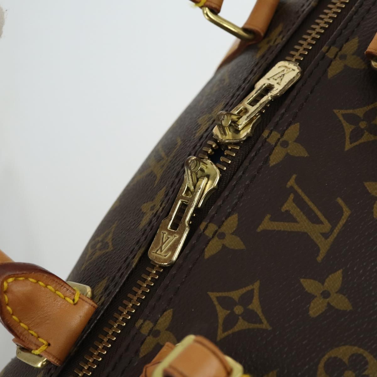 LOUIS VUITTON Monogram Keepall 60 Boston Bag M41422 LV Auth 160193