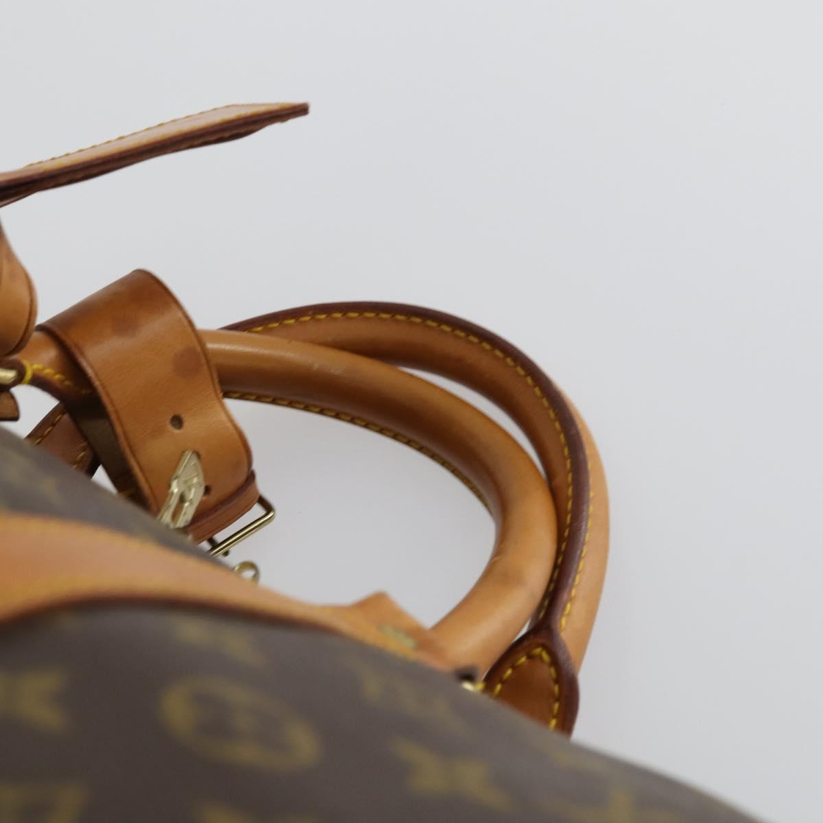 LOUIS VUITTON Monogram Keepall 60 Boston Bag M41422 LV Auth 160193