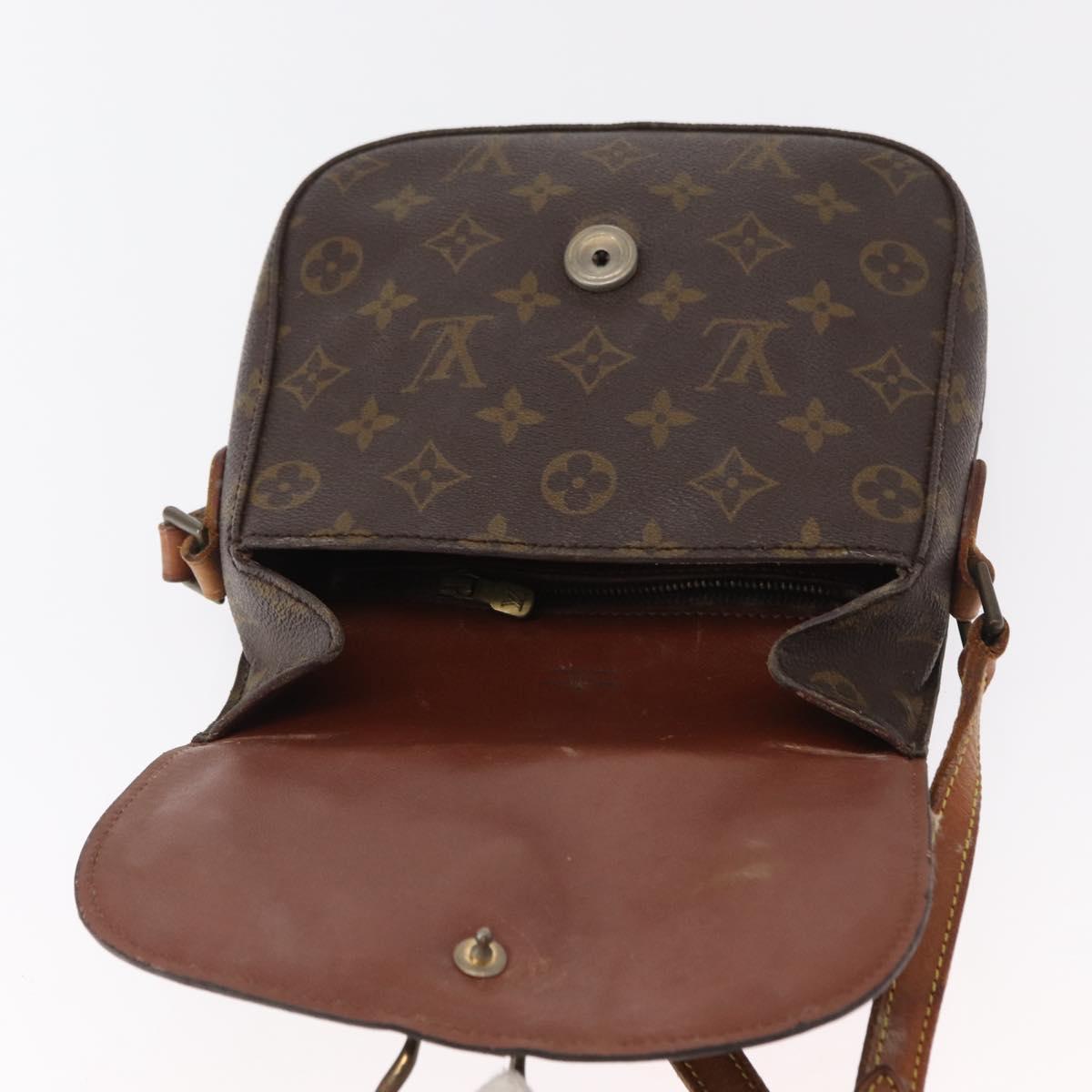 LOUIS VUITTON Monogram Saint Cloud MM Shoulder Bag M51243 LV Auth 160208