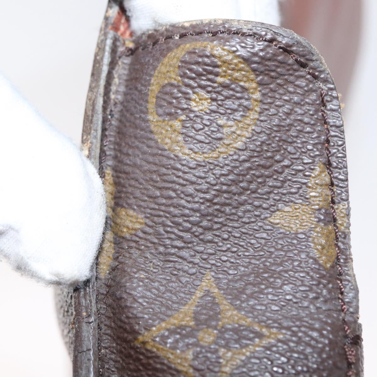 LOUIS VUITTON Monogram Saint Cloud MM Shoulder Bag M51243 LV Auth 160208