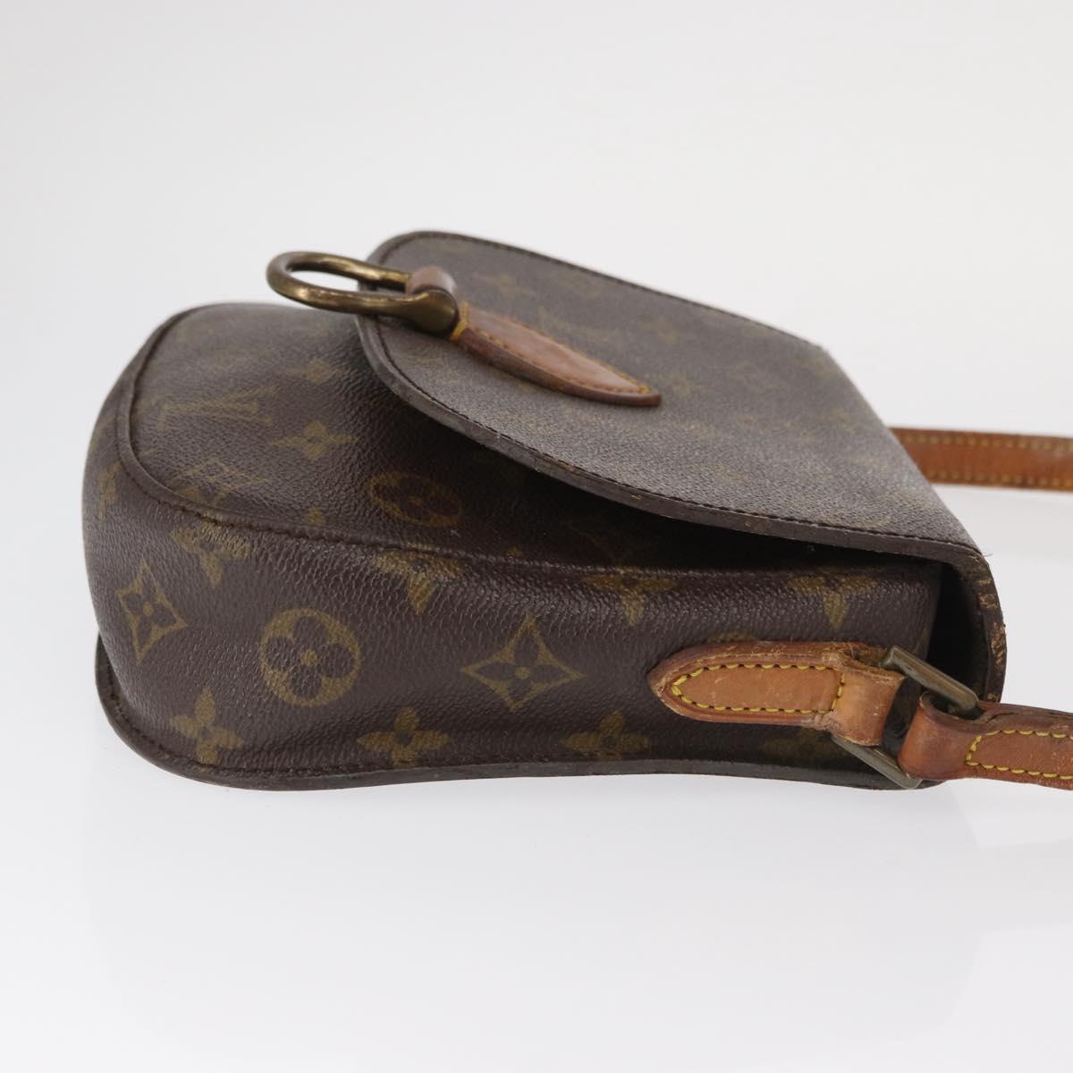 LOUIS VUITTON Monogram Saint Cloud MM Shoulder Bag M51243 LV Auth 160208