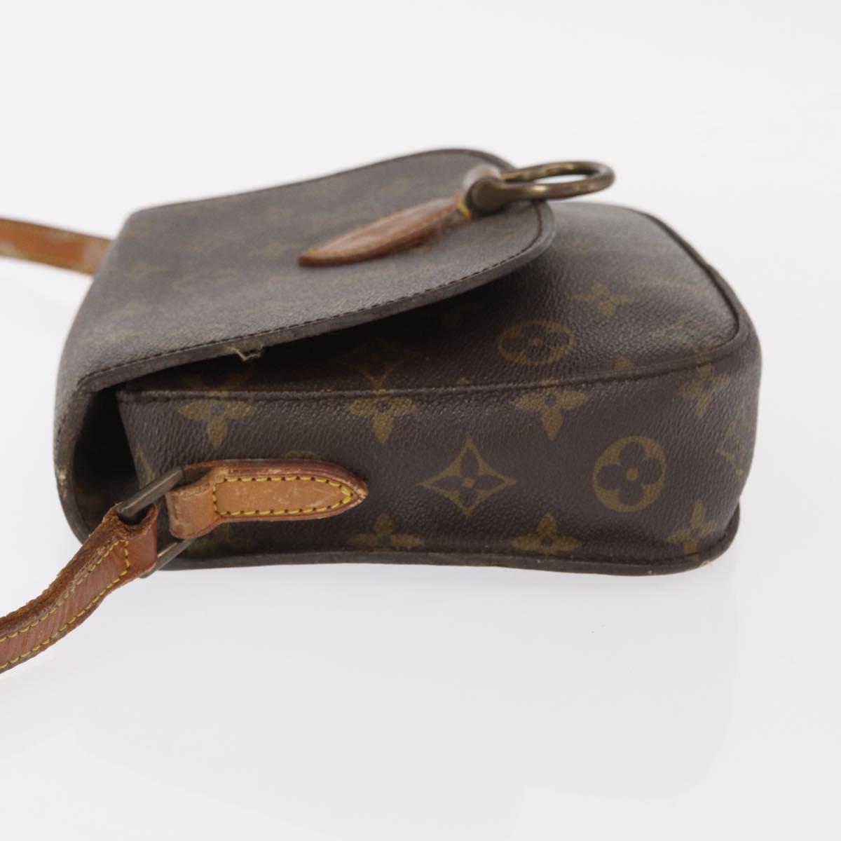 LOUIS VUITTON Monogram Saint Cloud MM Shoulder Bag M51243 LV Auth 160208