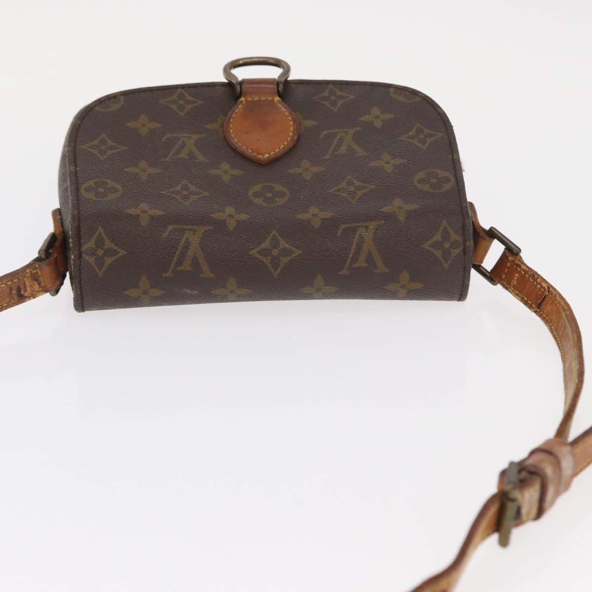 LOUIS VUITTON Monogram Saint Cloud MM Shoulder Bag M51243 LV Auth 160208