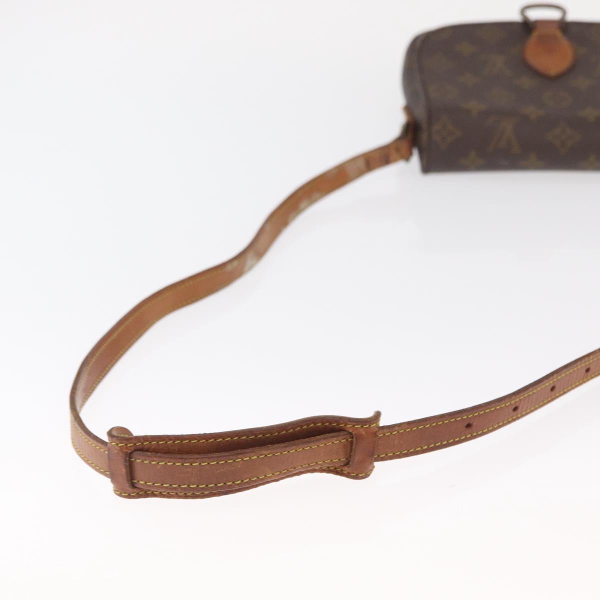 LOUIS VUITTON Monogram Saint Cloud MM Shoulder Bag M51243 LV Auth 160208