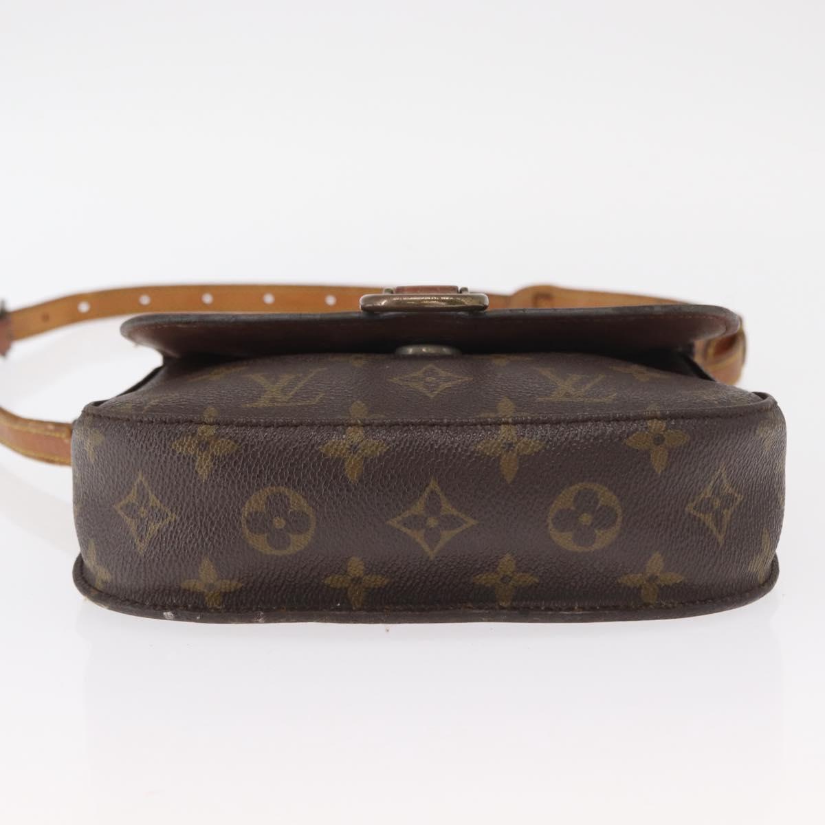 LOUIS VUITTON Monogram Saint Cloud MM Shoulder Bag M51243 LV Auth 160208