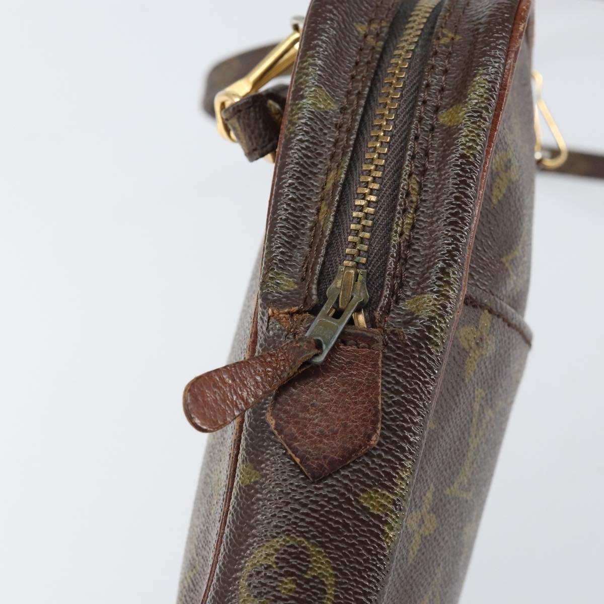 LOUIS VUITTON Monogram Danube Shoulder Bag Vintage M45266 LV Auth 160227