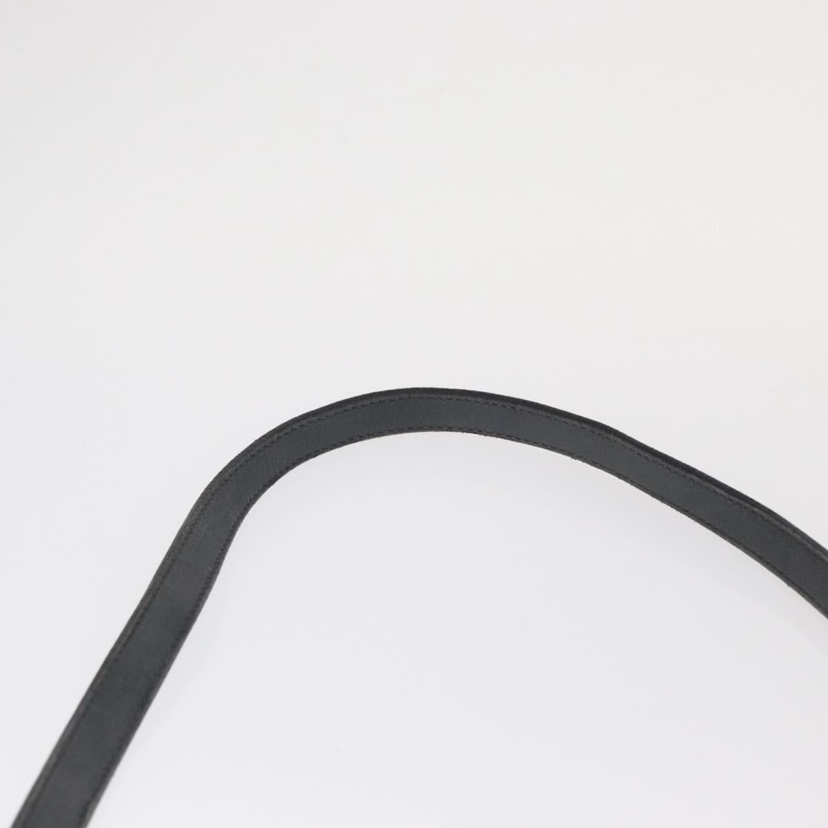 BOTTEGA VENETA INTRECCIATO Shoulder Bag Leather Outlet Navy Auth 160241