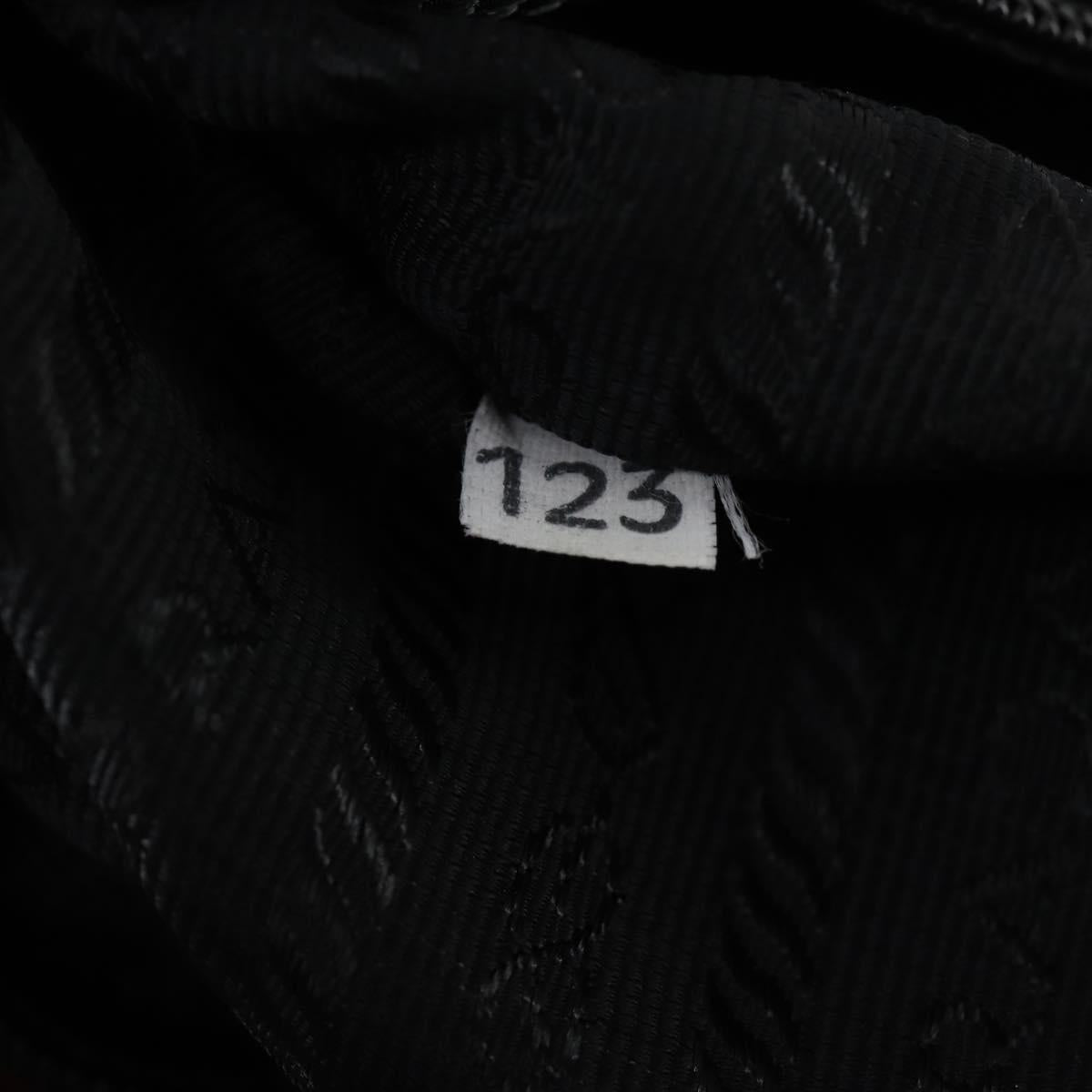 PRADA Backpack Nylon Red Silver Auth 160280