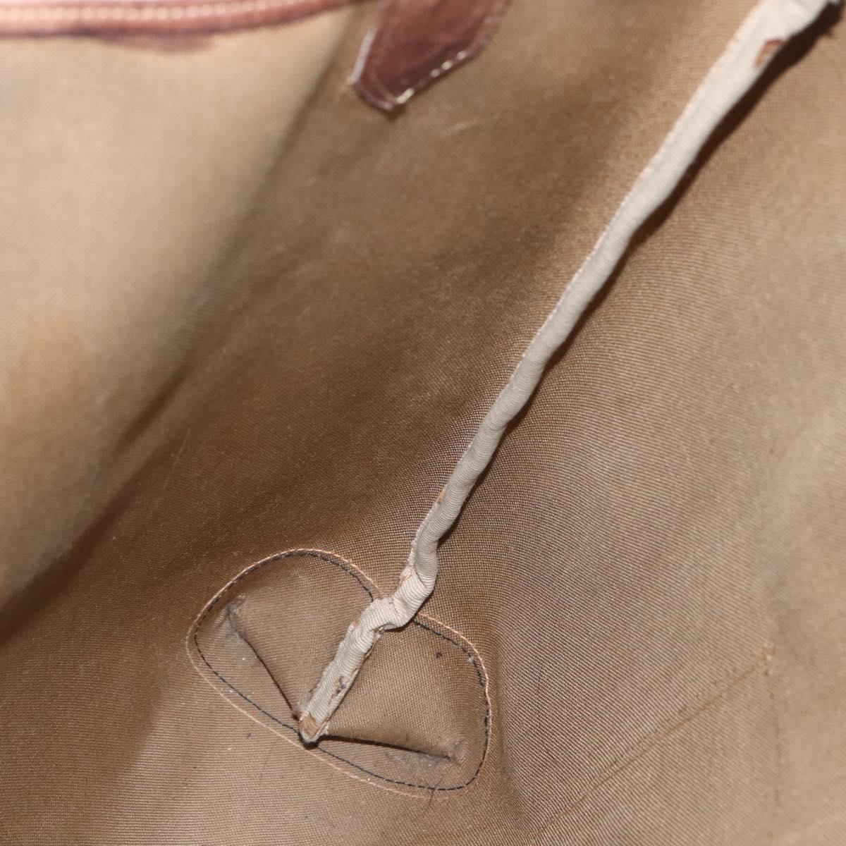 GUCCI GG Supreme Web Sherry Line Tote Bag PVC Beige 002 904 0222 Auth 160284