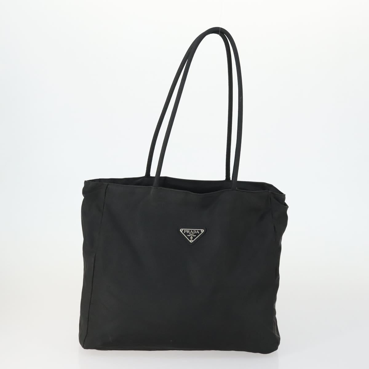 PRADA Hand Bag Nylon 5 Set Khaki Black Auth 160316