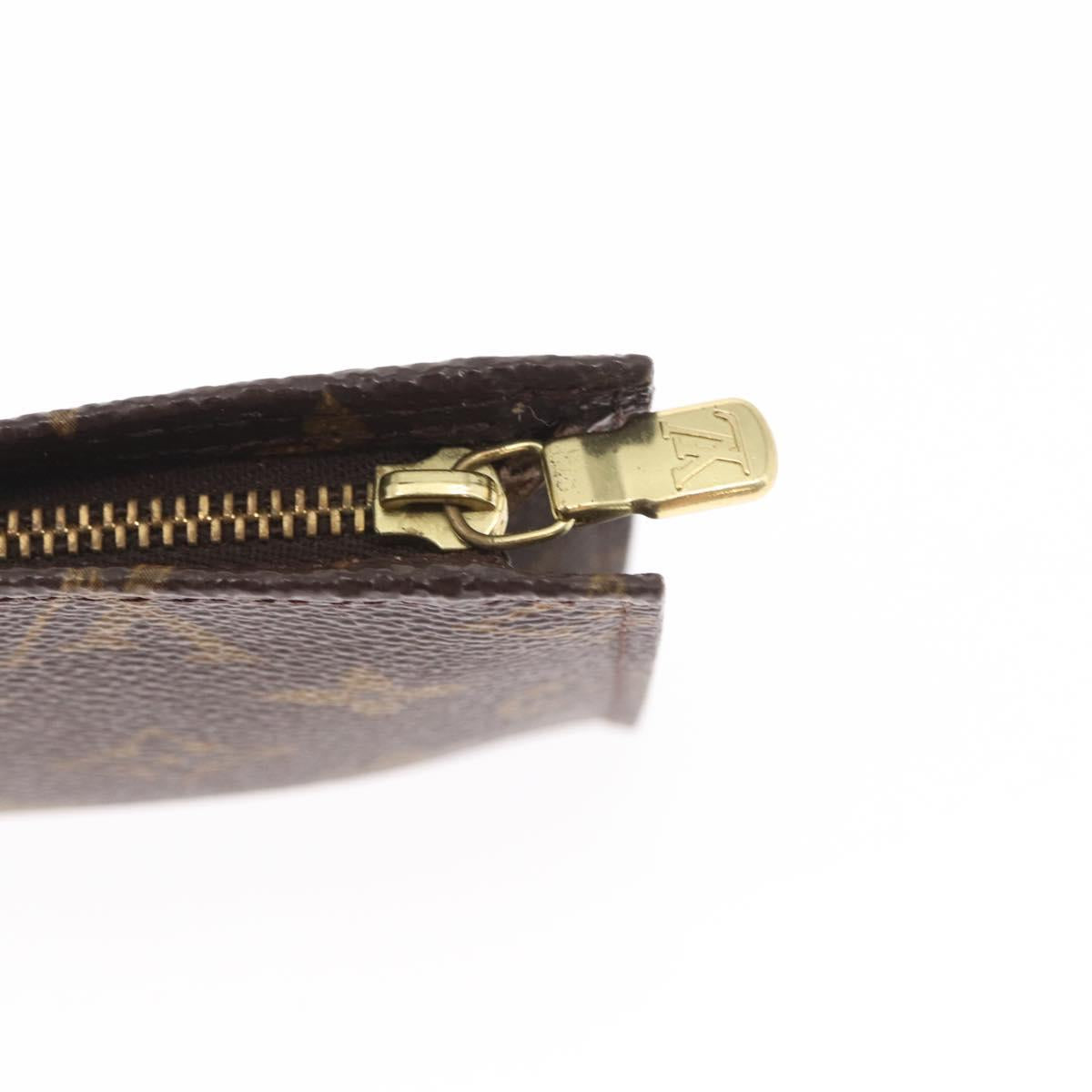 LOUIS VUITTON Monogram Bucket PM Accessory Pouch LV Auth 160344