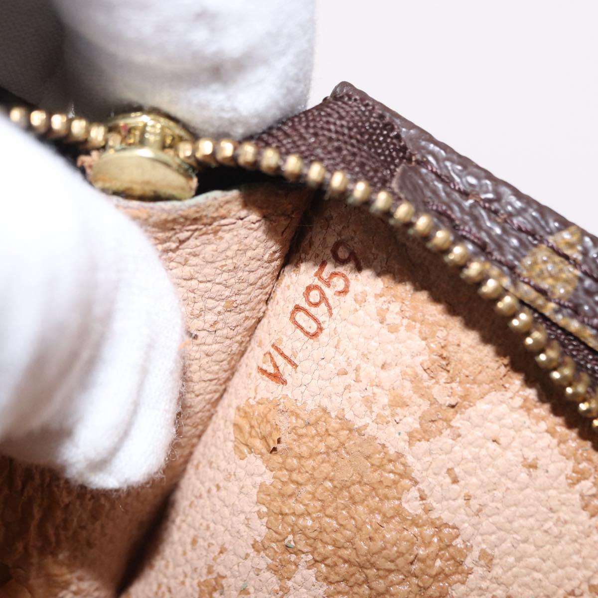 LOUIS VUITTON Monogram Bucket PM Accessory Pouch LV Auth 160344