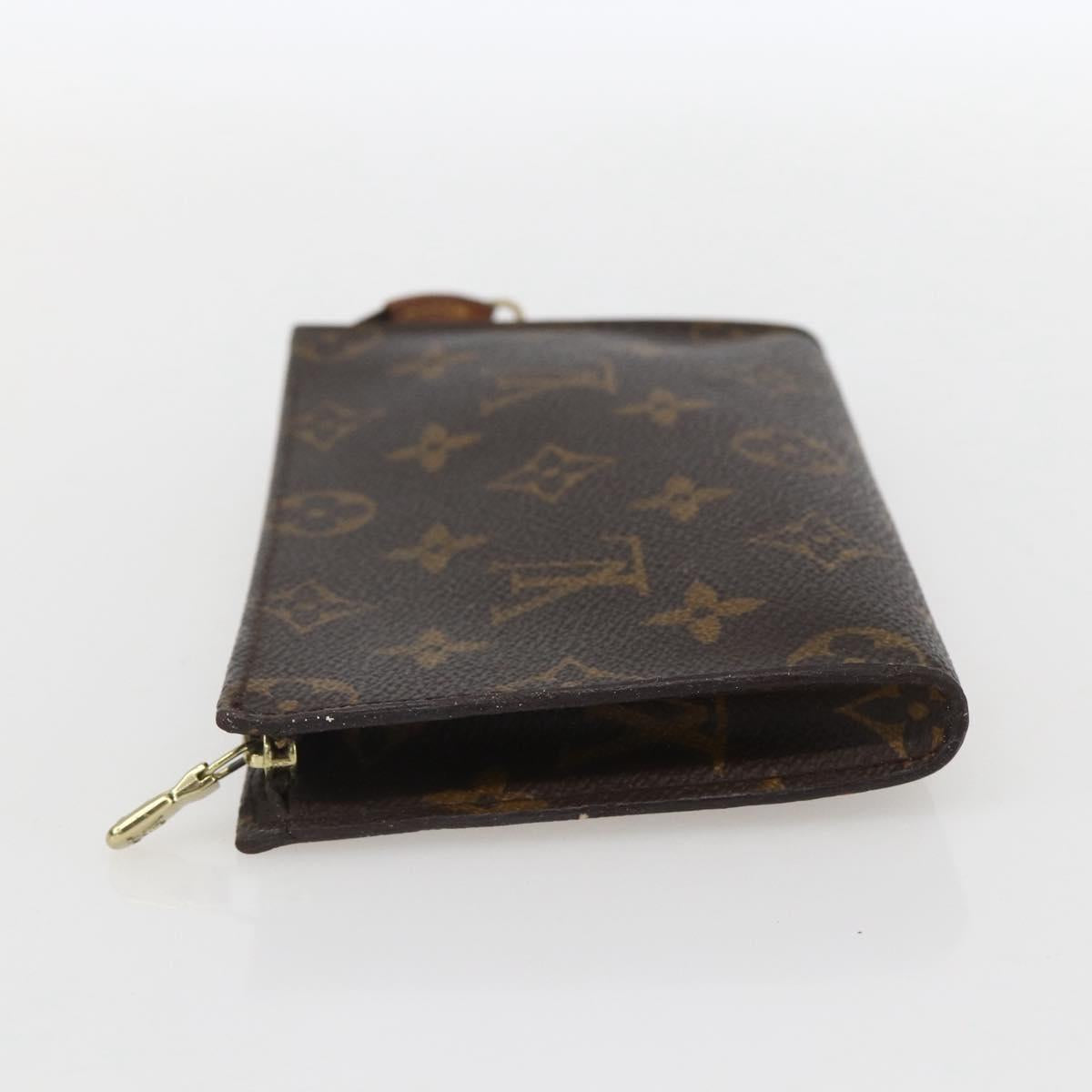 LOUIS VUITTON Monogram Bucket PM Accessory Pouch LV Auth 160345