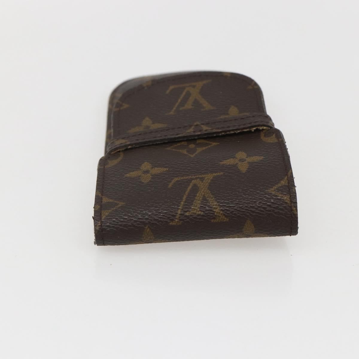 LOUIS VUITTON Monogram Etui Lunette Rabat Glasses Case M62970 LV Auth 160349