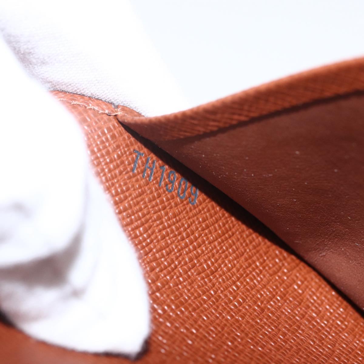 LOUIS VUITTON Monogram Etui Palm PDA Day Planner Cover M63028 LV Auth 160355