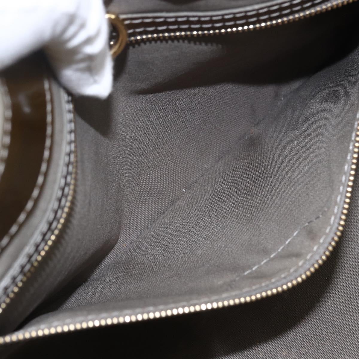 LOUIS VUITTON Monogram Vernis Wilshire PM Bag Gris Art Deco M91627 Auth 160424