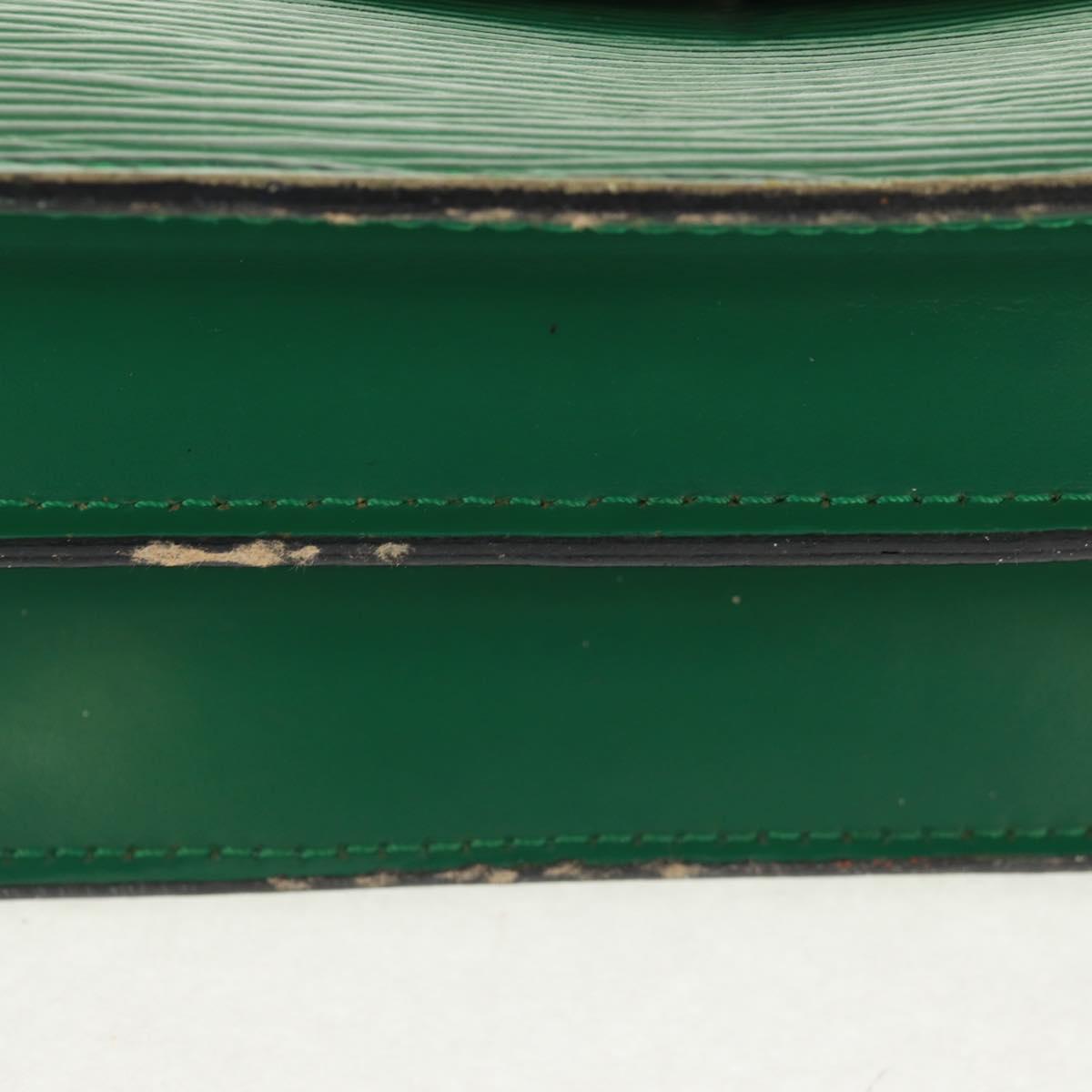 LOUIS VUITTON Epi Grenel Shoulder Bag Green M52364 LV Auth 160435