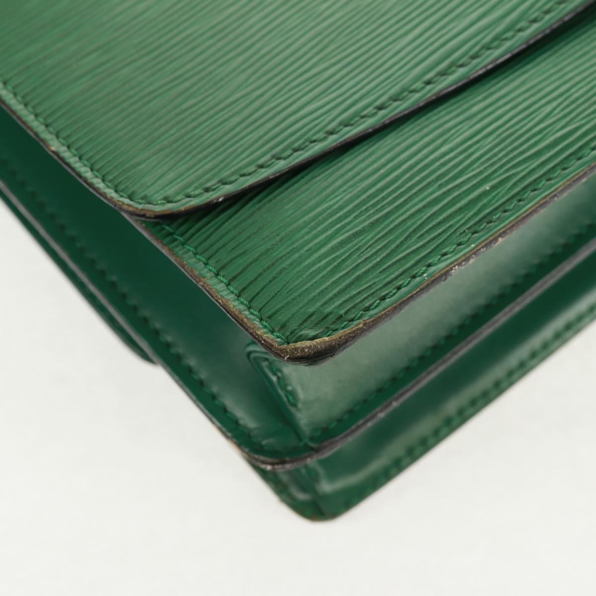 LOUIS VUITTON Epi Grenel Shoulder Bag Green M52364 LV Auth 160435