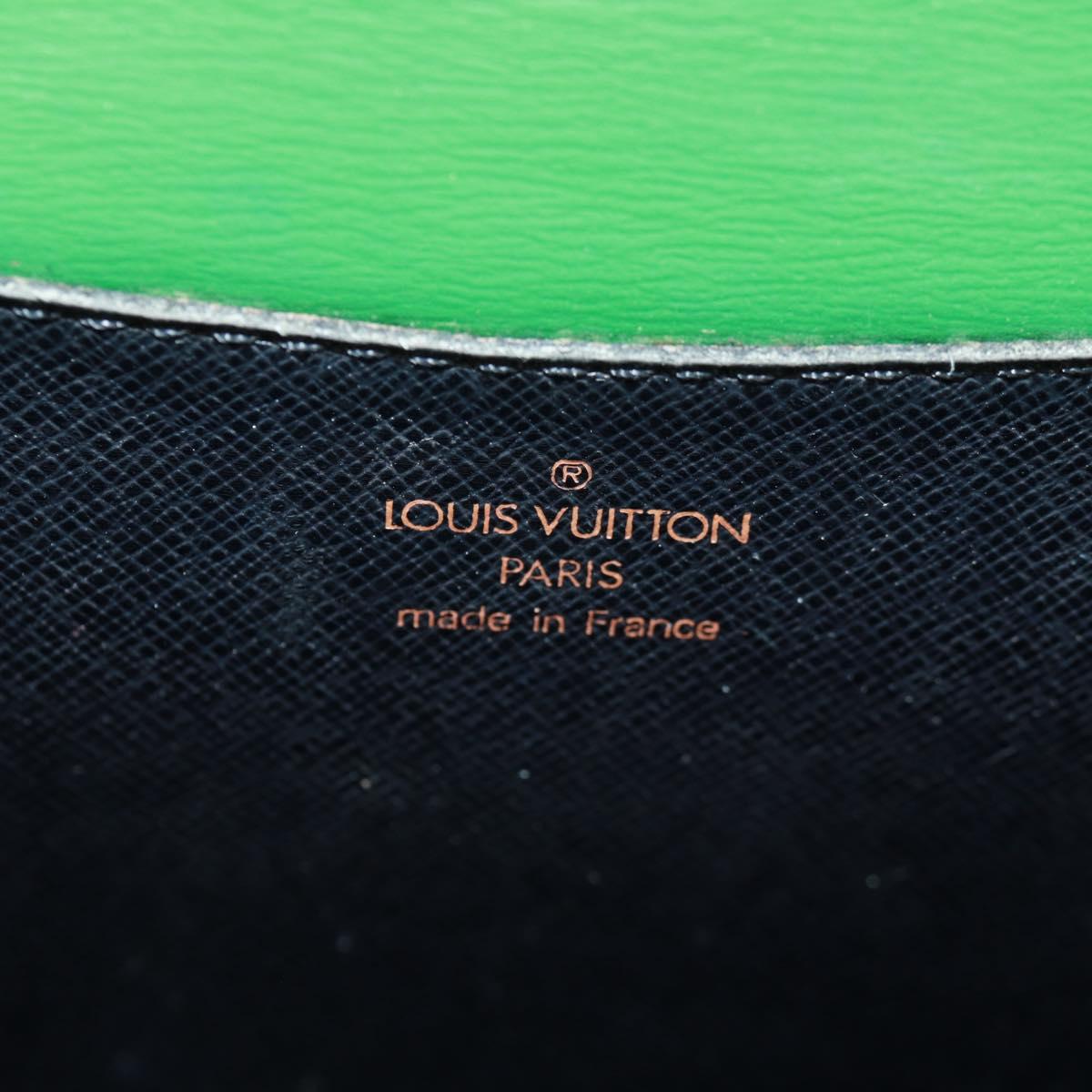 LOUIS VUITTON Epi Grenel Shoulder Bag Green M52364 LV Auth 160435